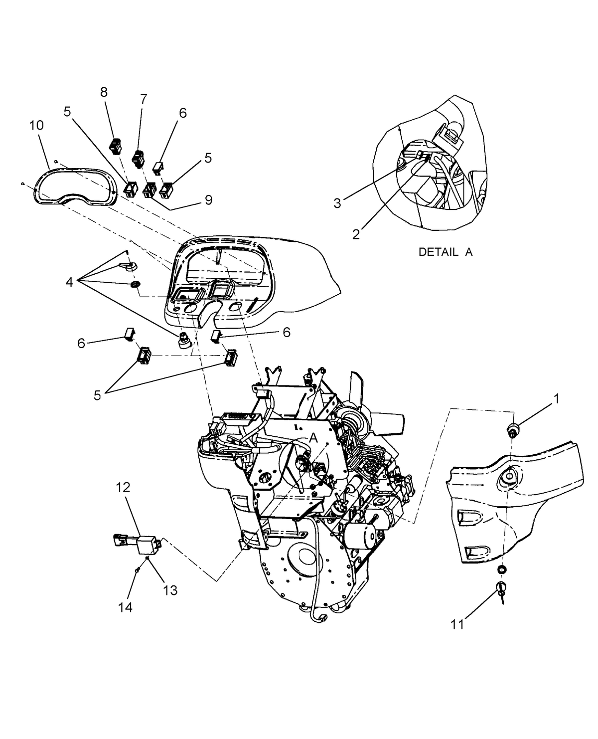 TC45 06.02 MAIN HARNESS — BRIM:PARTS NEW-HOLLAND