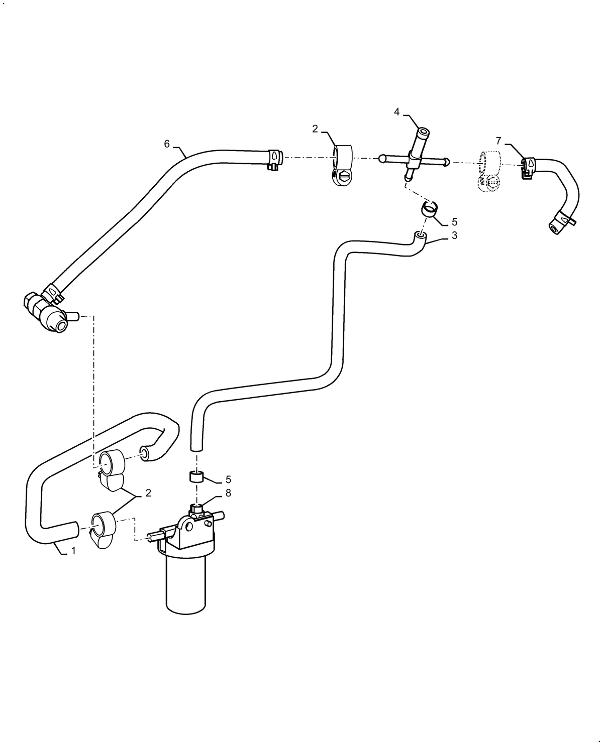 BM25 10.217.01-FUEL-LINE-&-INLINE-FILTER — BRIM:PARTS NEW-HOLLAND