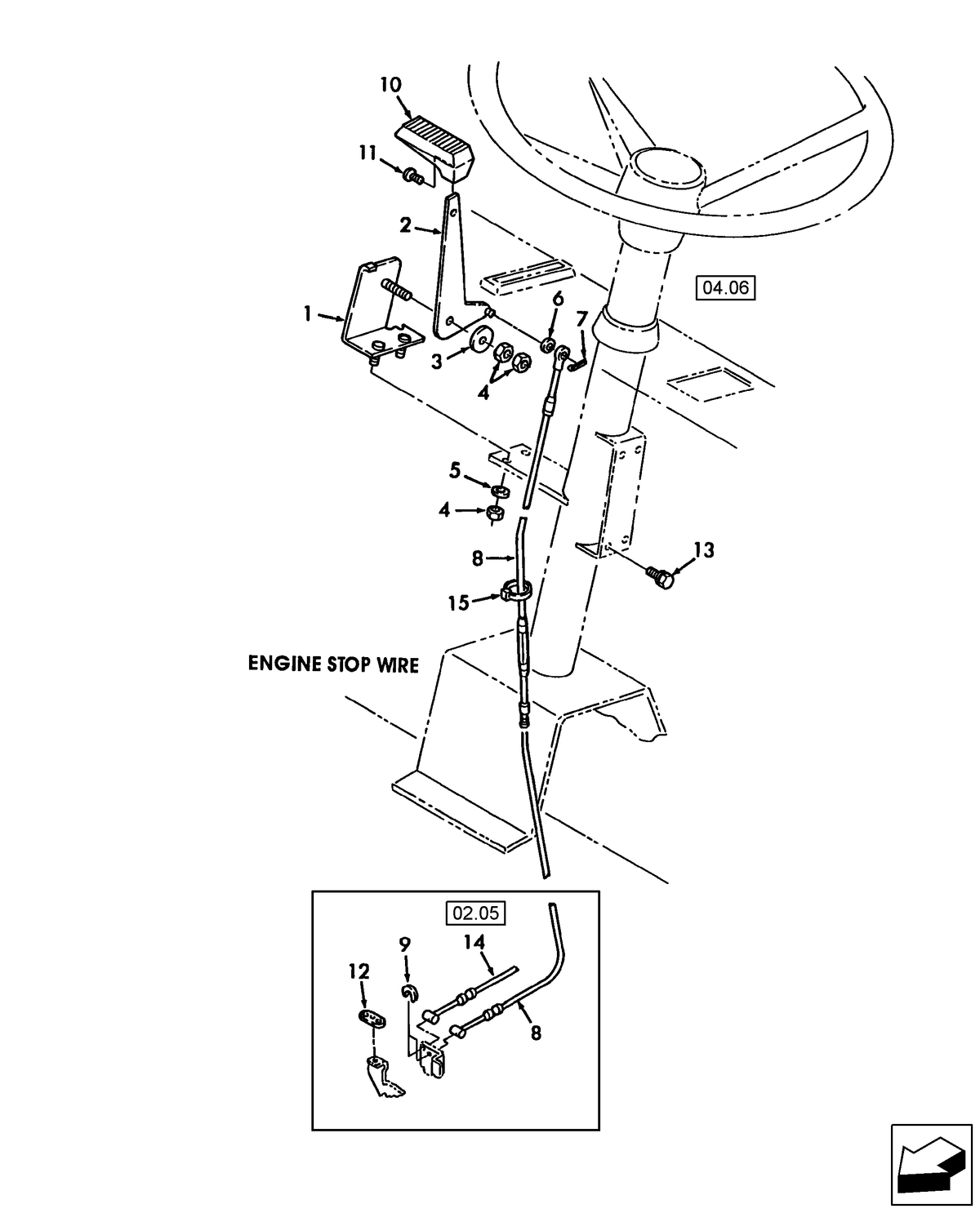 T1510 02.04-THROTTLE-CONTROLS-HAND — BRIM:PARTS_NEW-HOLLAND_1