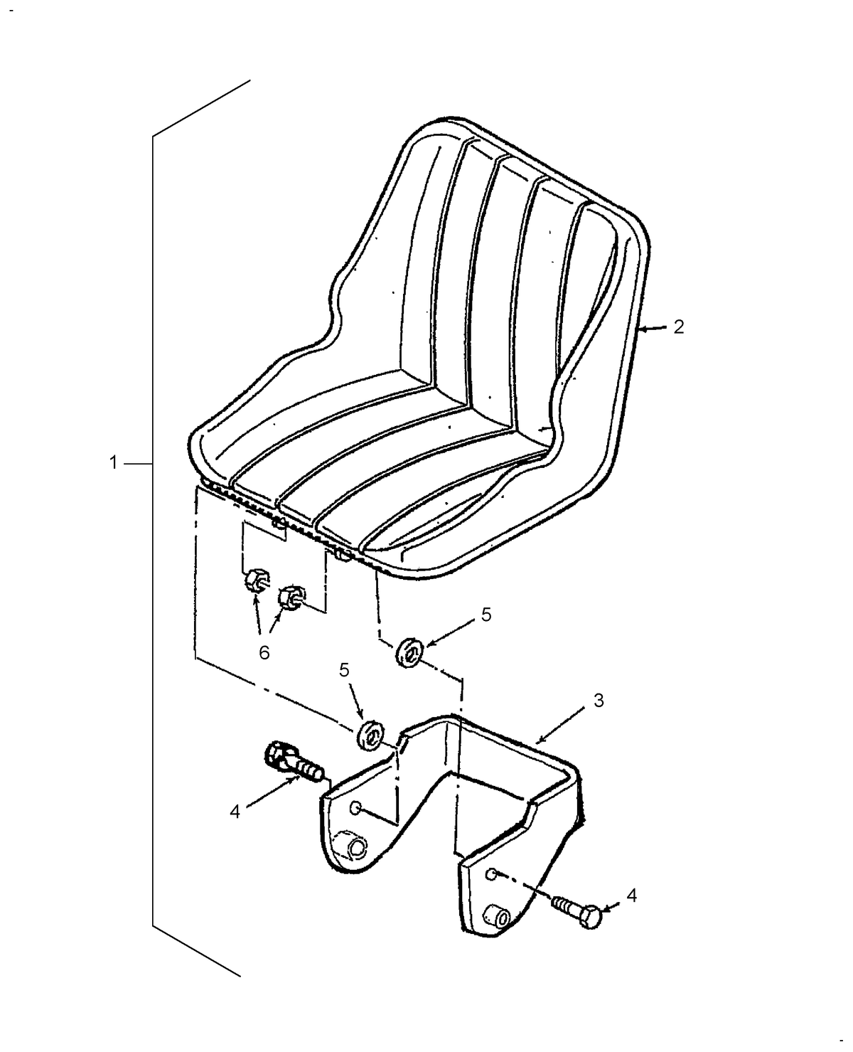 Tc30 13a01[01] Seat Assembly — Brim:parts New-holland 1