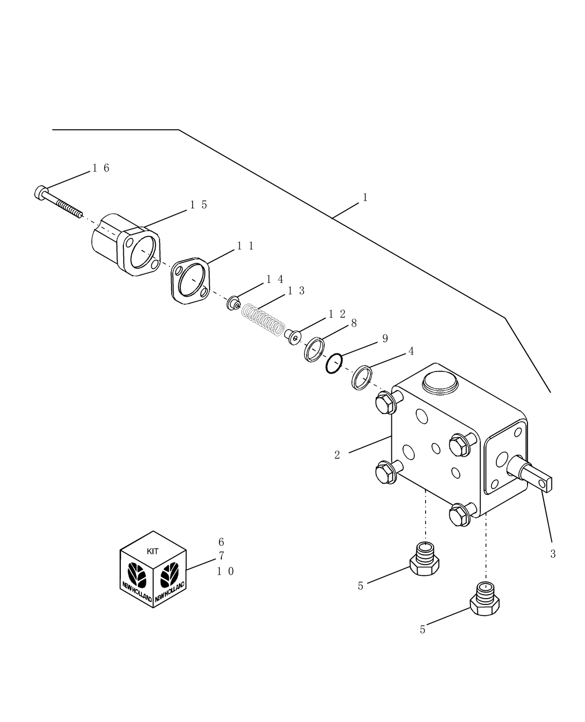 Tc45 Radiator TC45 07.08.01-REAR-REMOTE-CONTROL-VALVE — BRIM:PARTS NEW-HOLLAND