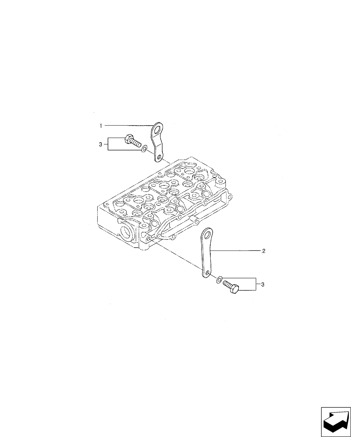 BM25 10.101.03-LIFTING-EYE — BRIM:PARTS NEW HOLLAND