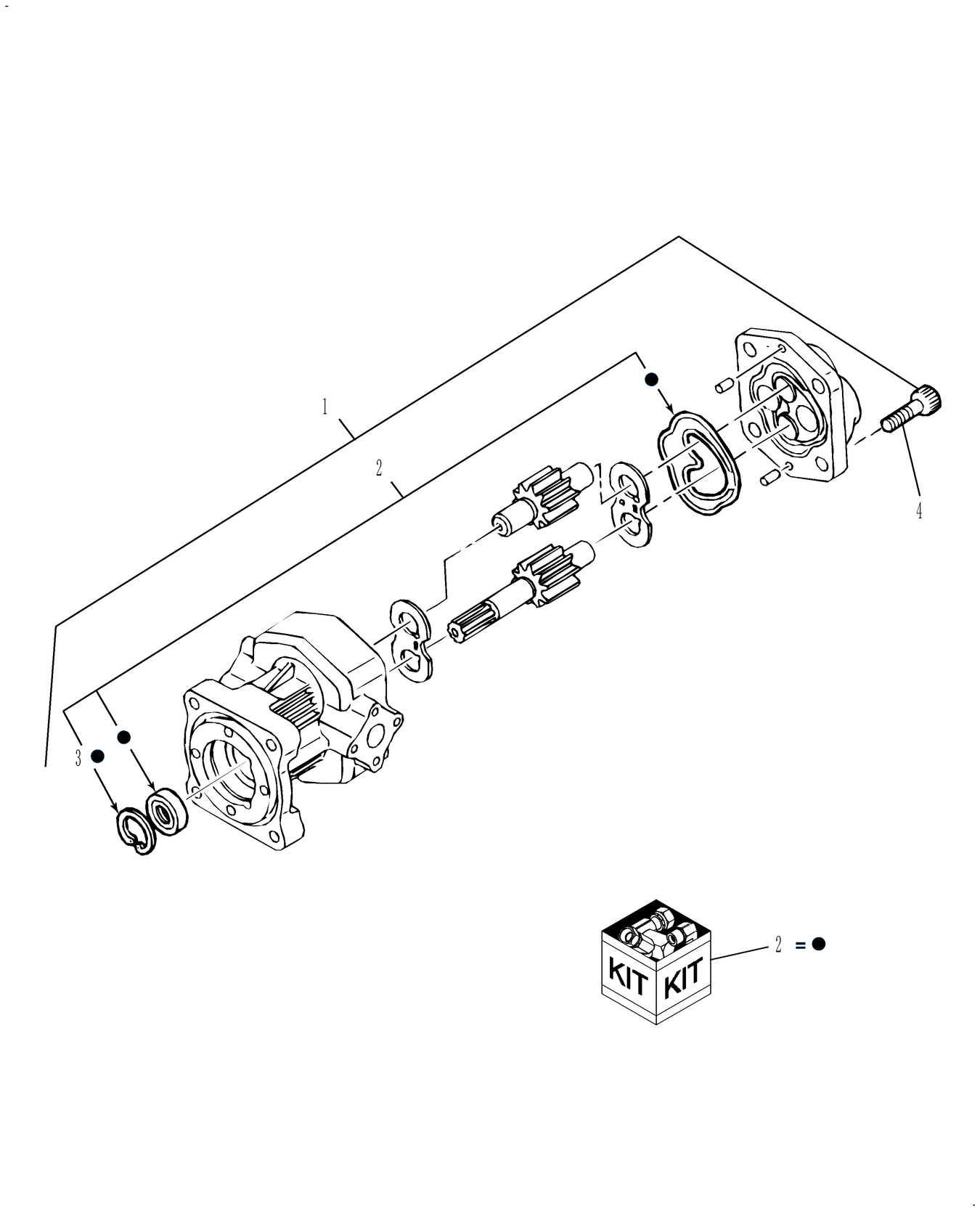 TC30 10A01 HYDRAULIC PUMP