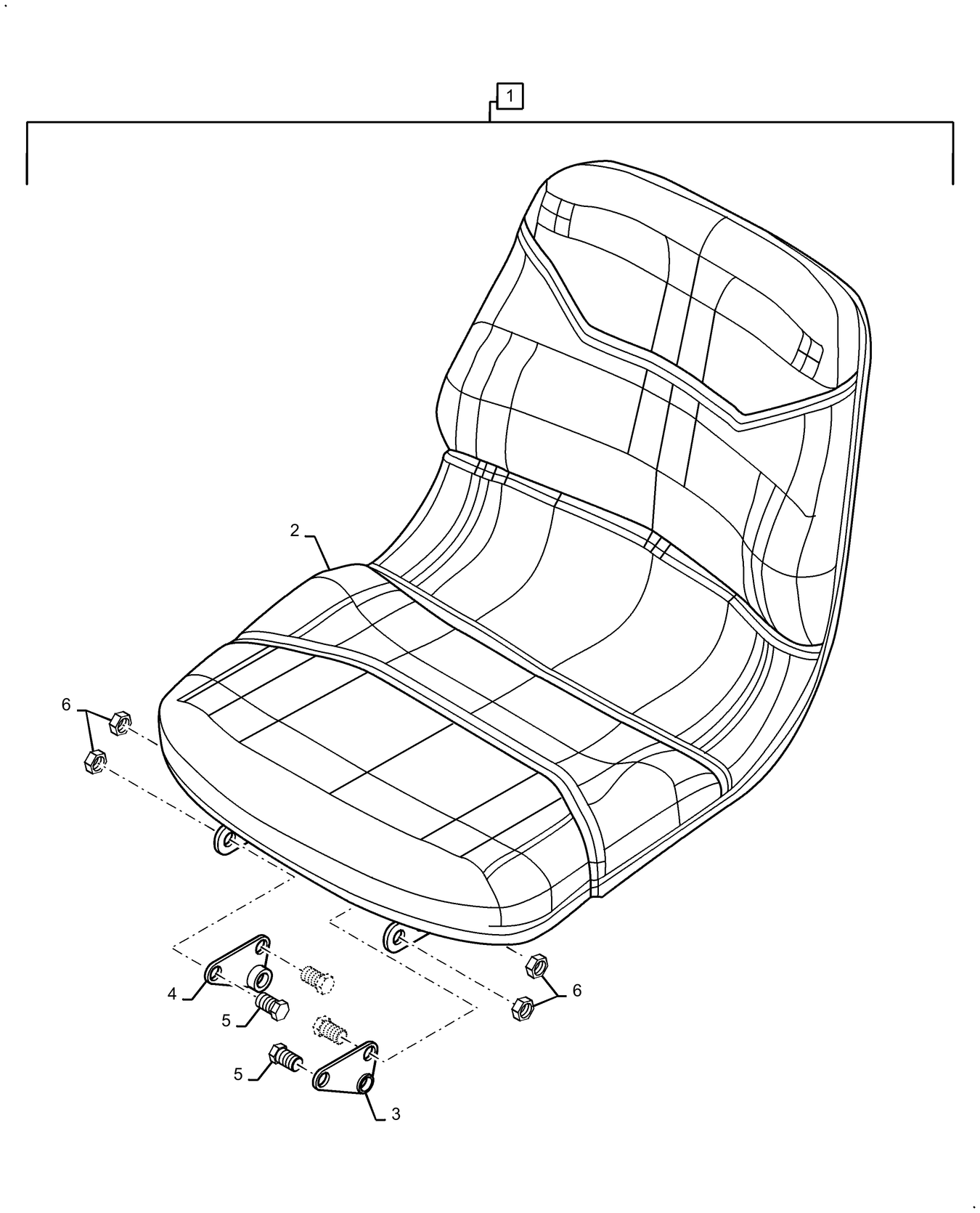 TC30 13A01[02] SEAT ASSEMBLY