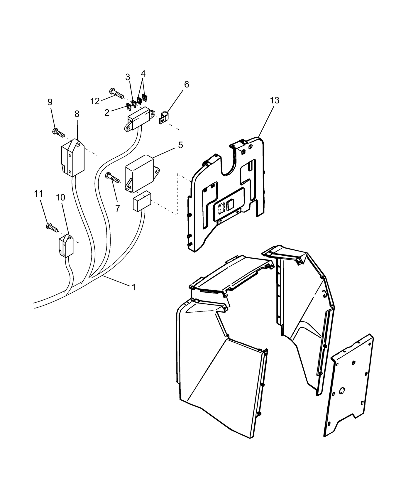 TC30 11A02A RELAYS (SN-HK34733 & ABOVE)