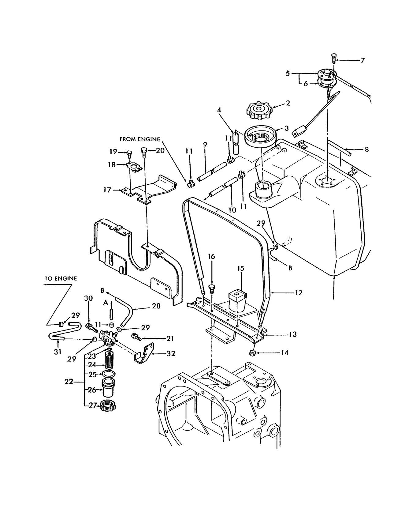 TC30 09A01 TANK & RELATED PARTS