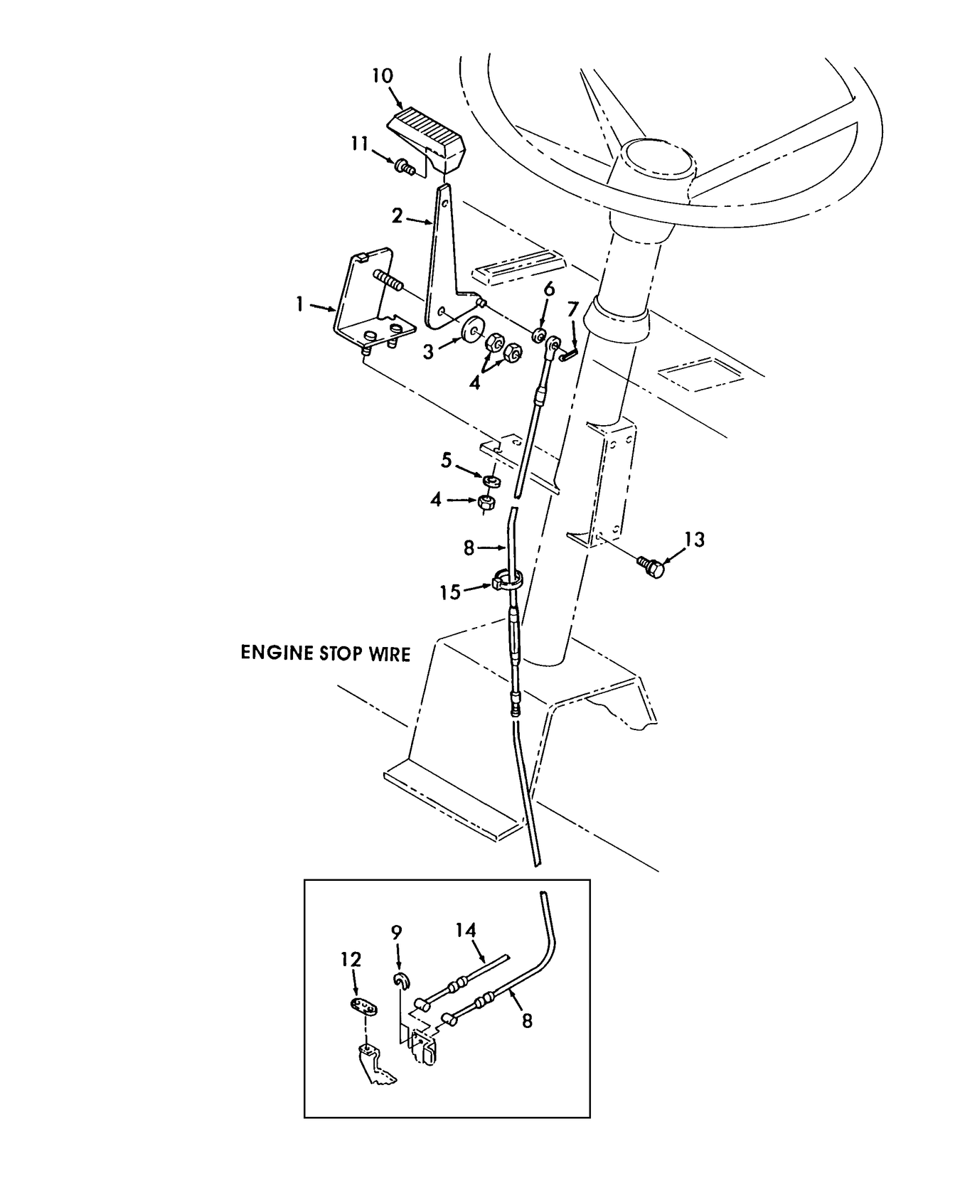 TC30 09B01 THROTTLE CONTROLS - HAND