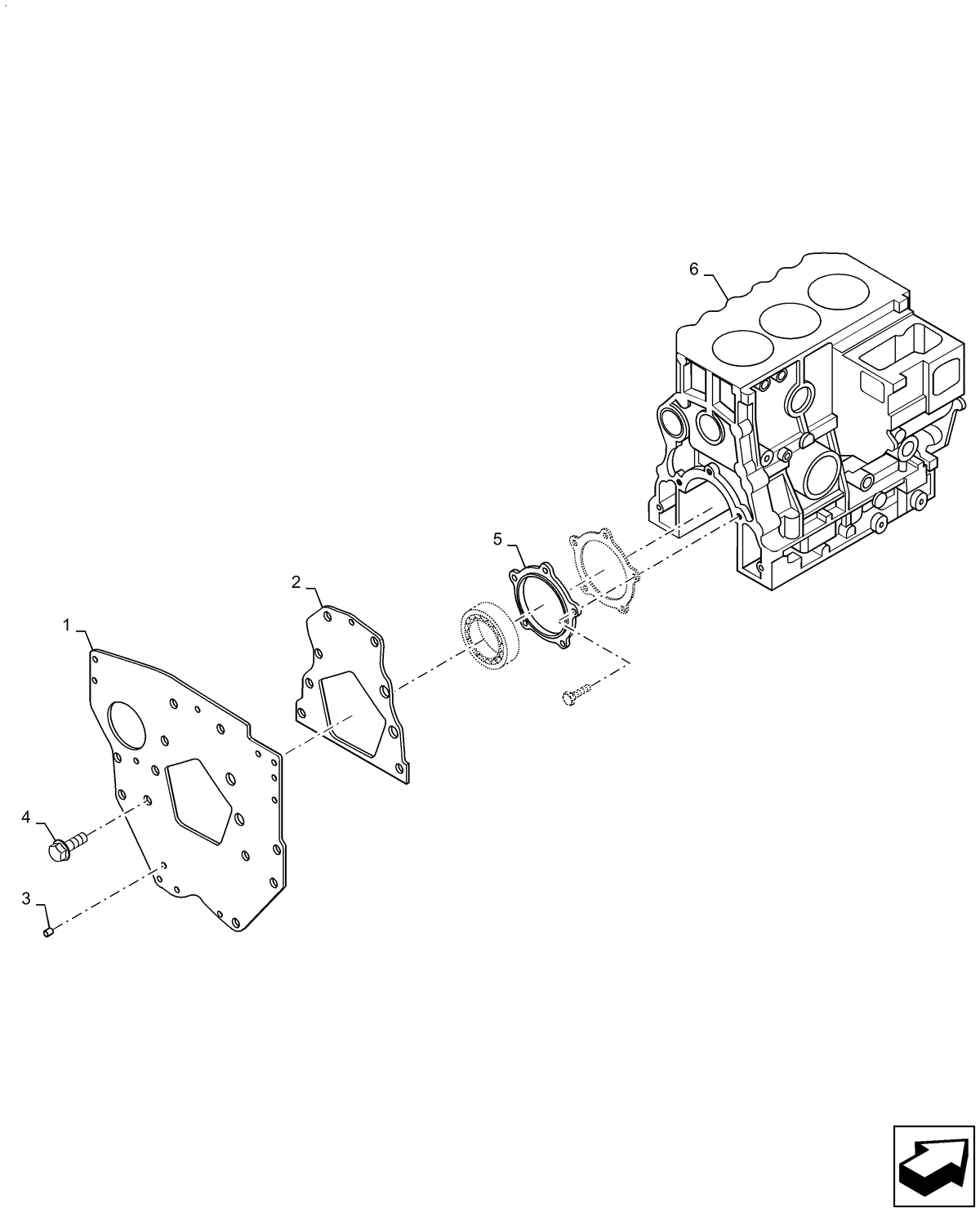 BM25 10.103.02-FLYWHEEL-HOUSING — BRIM:PARTS NEW-HOLLAND
