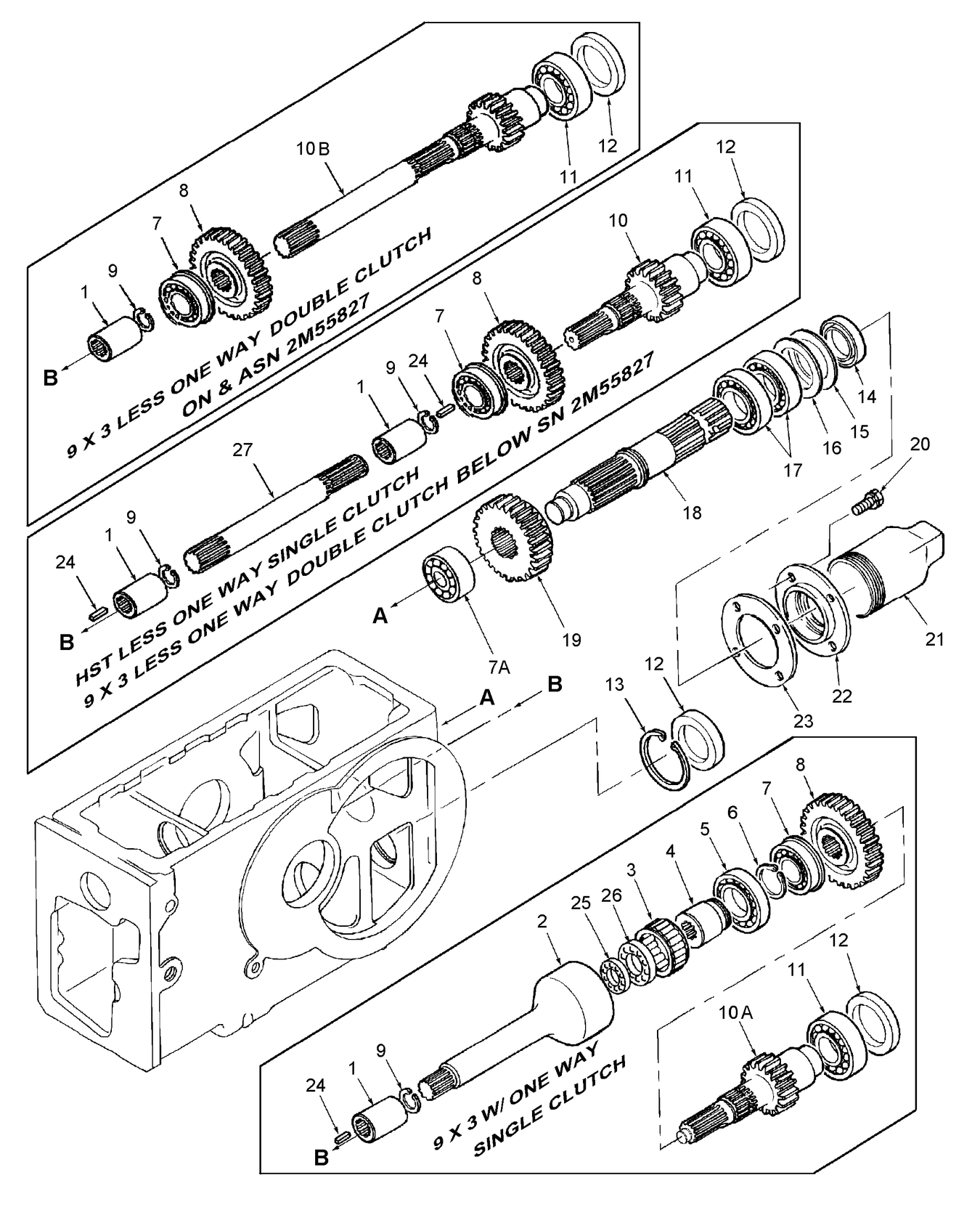 TC30 07F01 PTO GEARS