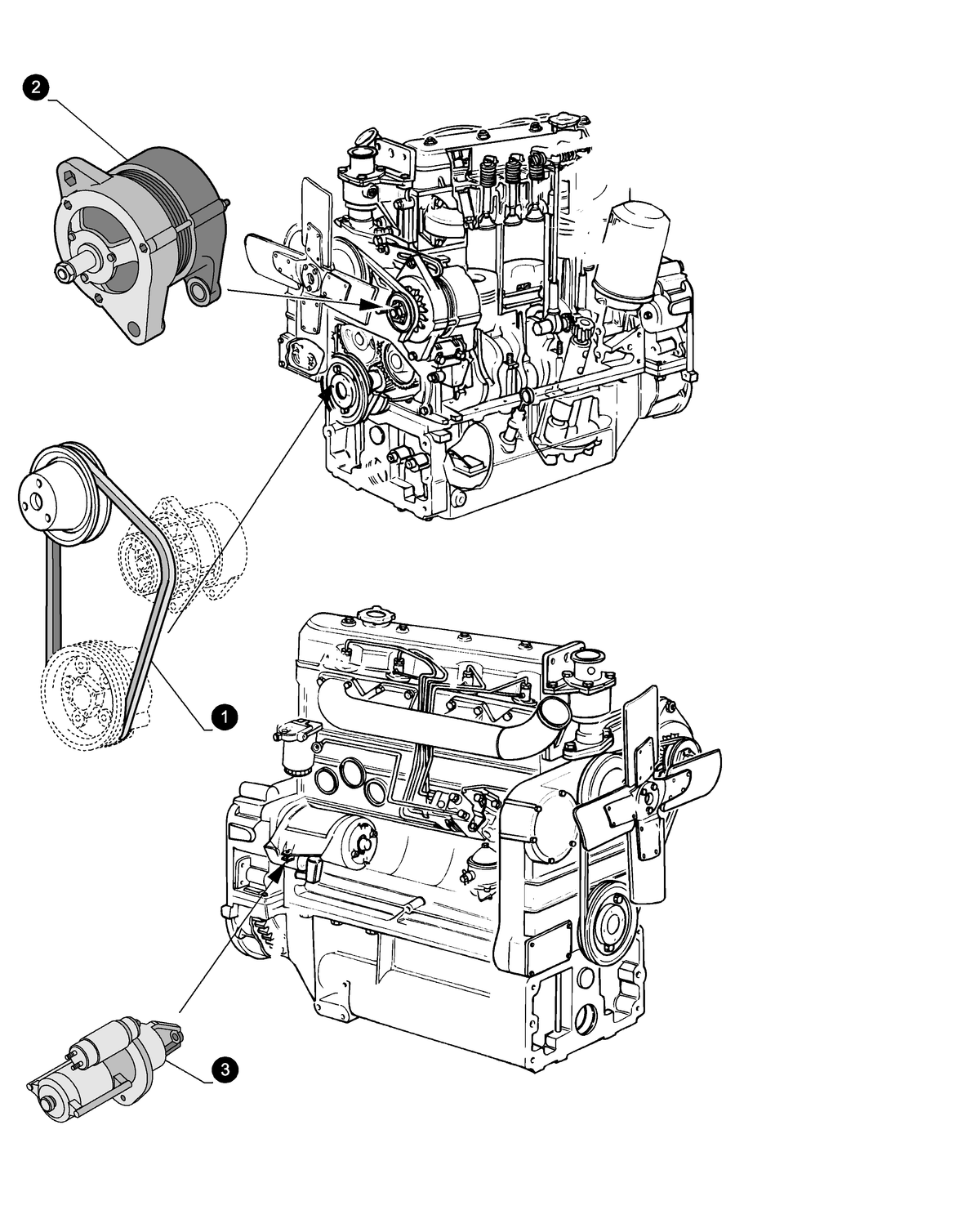TN70A 0.05.4[02]-MAINTENANCE-PARTS-STARTER-MOTOR-ALTERNATOR-BELTS ...