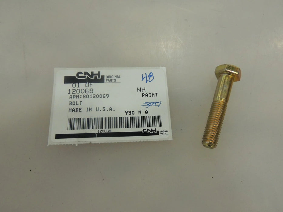 WM25 BOLT M10 x 1.5 x 56.58mm OAL, Cl 8.8
