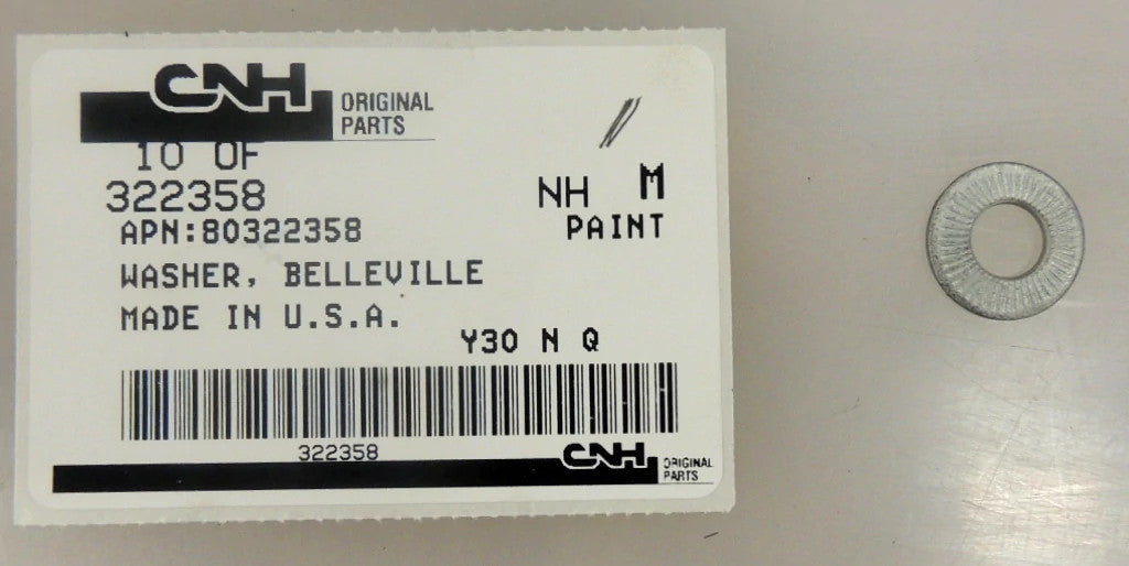 110TL BELLEVILLE WASHER