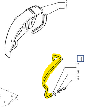 Image of 47126937 HANDRAIL 
