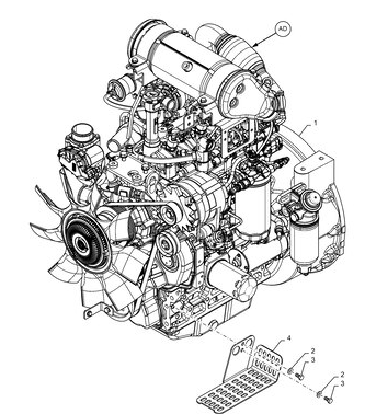 Image of 47847272ER REMAN ENGINE EPA 