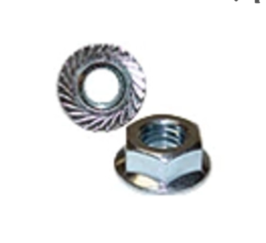 523282 SERRATED NUT [PKG of 100]