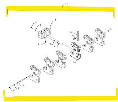 Image of 718282012 DIA KIT TRACTOR 