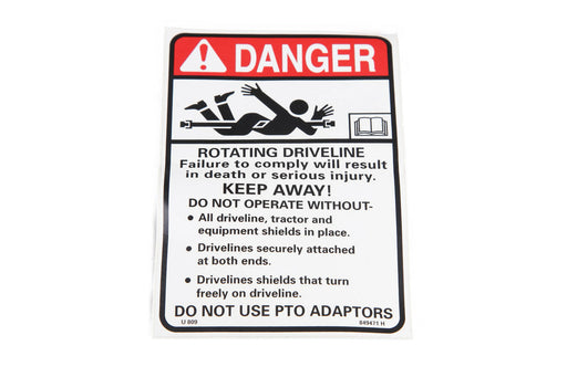 Image of 849471 DANGER DECAL 