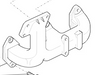 Image of 99440322 EXHAUST MANIFOLD 