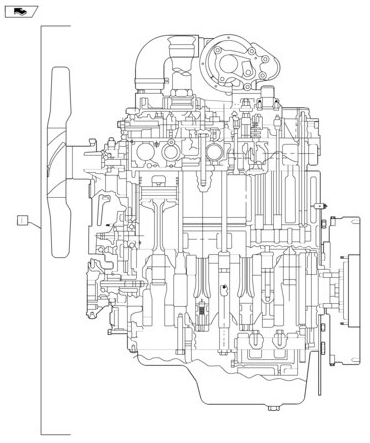 Image of MT20137219ER REMAN ENGINE EPA 