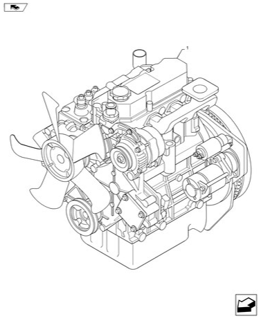 Image of MT40193553 ENGINE 