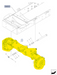 Image of MT40195015 FRONT AXLE 