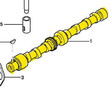 Image of MT40225003 CAMSHAFT 