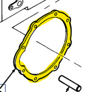 Image of SBA328990160 GASKET 