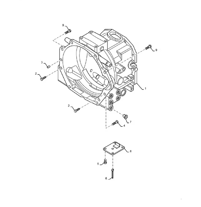 WM25 CLUTCH HOUSING