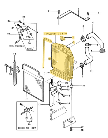 TC30 RADIATOR