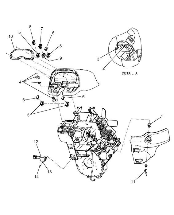 TC45 INSTRUMENT PANEL