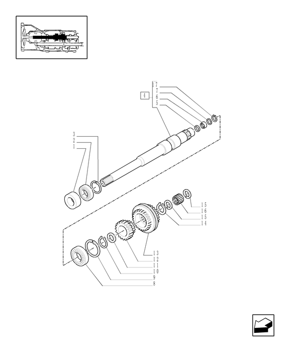 TN60A ROLLER BEARING