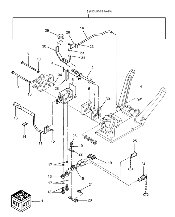 TC26DA LEVER