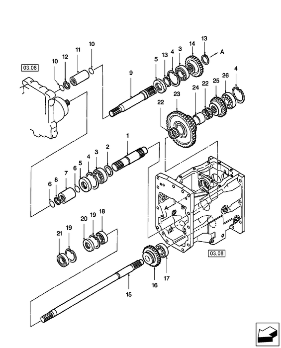 T1510 BEARING ASSY