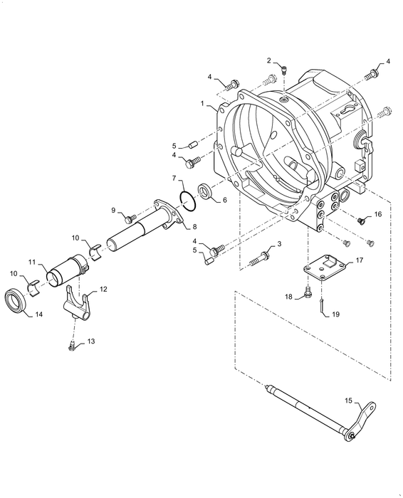 WM33 CLUTCH HOUSING