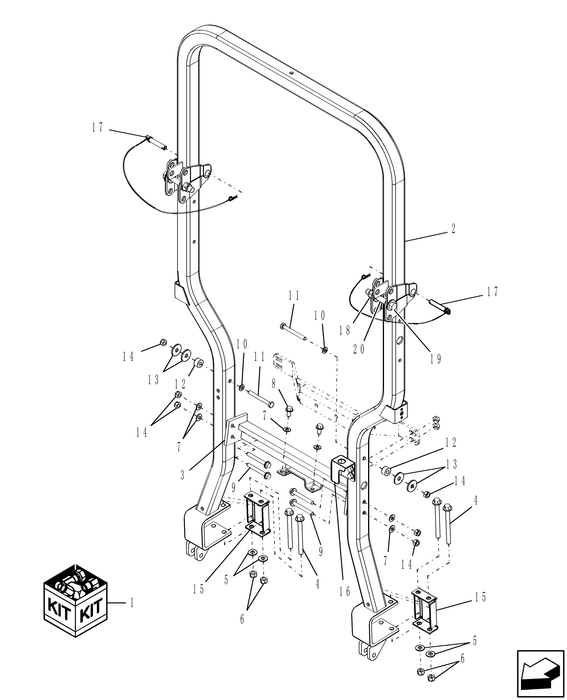 TC33DA FLANGE BOLT