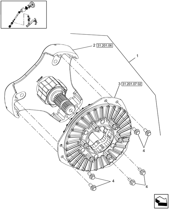 BC5070 CLUTCH