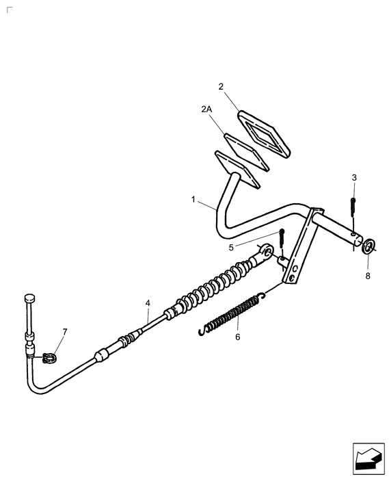 T1510 RUBBER PEDAL PAD