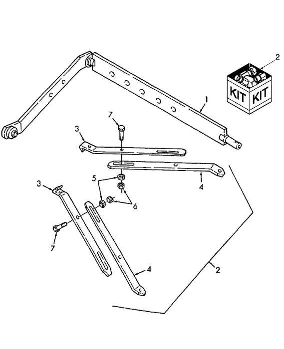 TZ22DA DRAWBAR