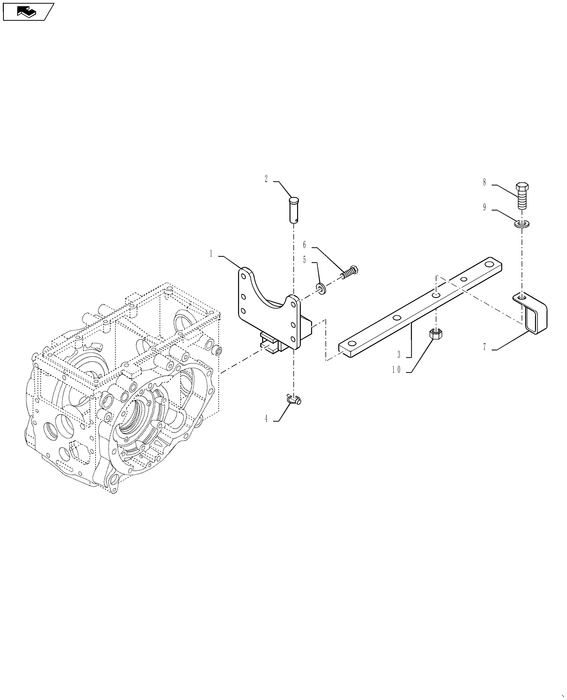 WM40 DRAWBAR SUPPORT