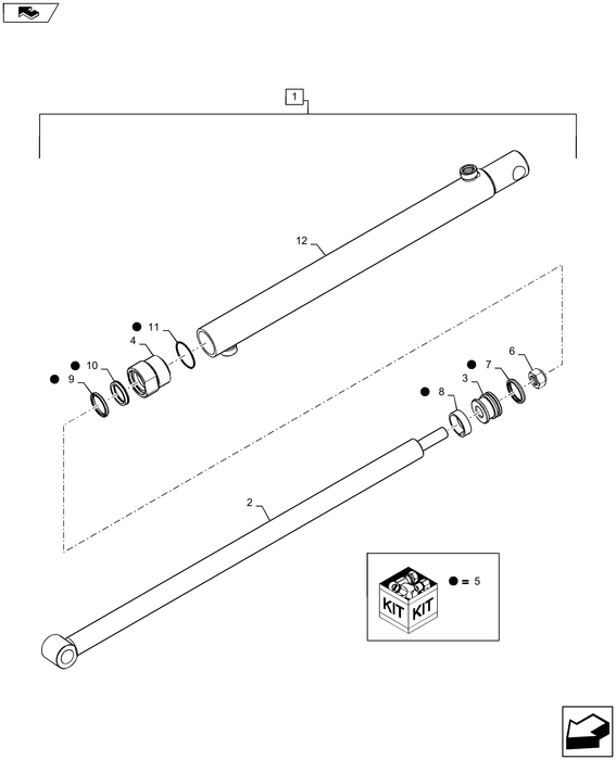 110TL HYDRAULIC CYLINDER