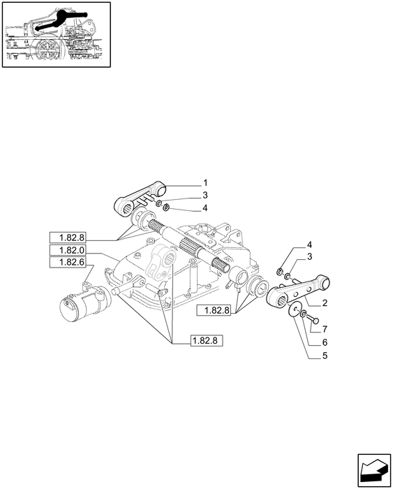 TN60A LIFT ARM