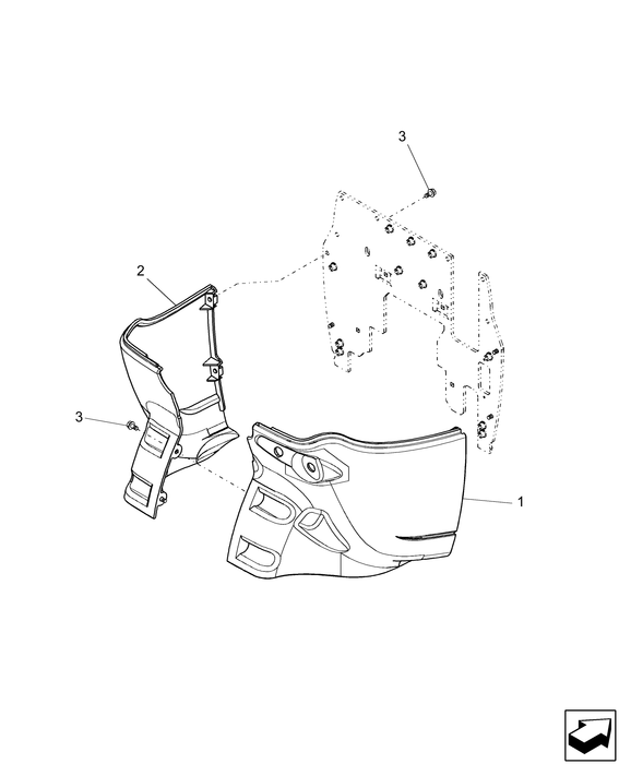 TC31DA ENGINE HOOD PANEL