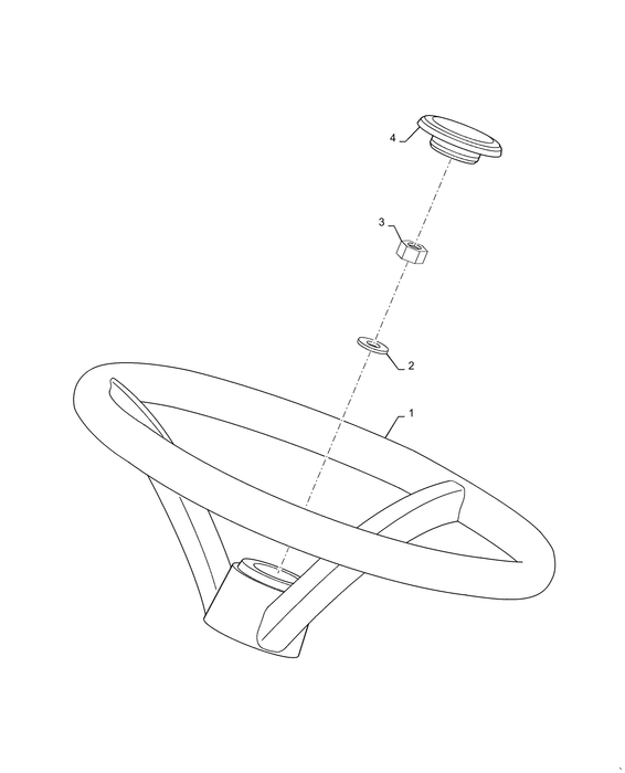 WM37 STEERING WHEEL