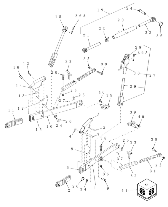 TC34DA LOWER LINK