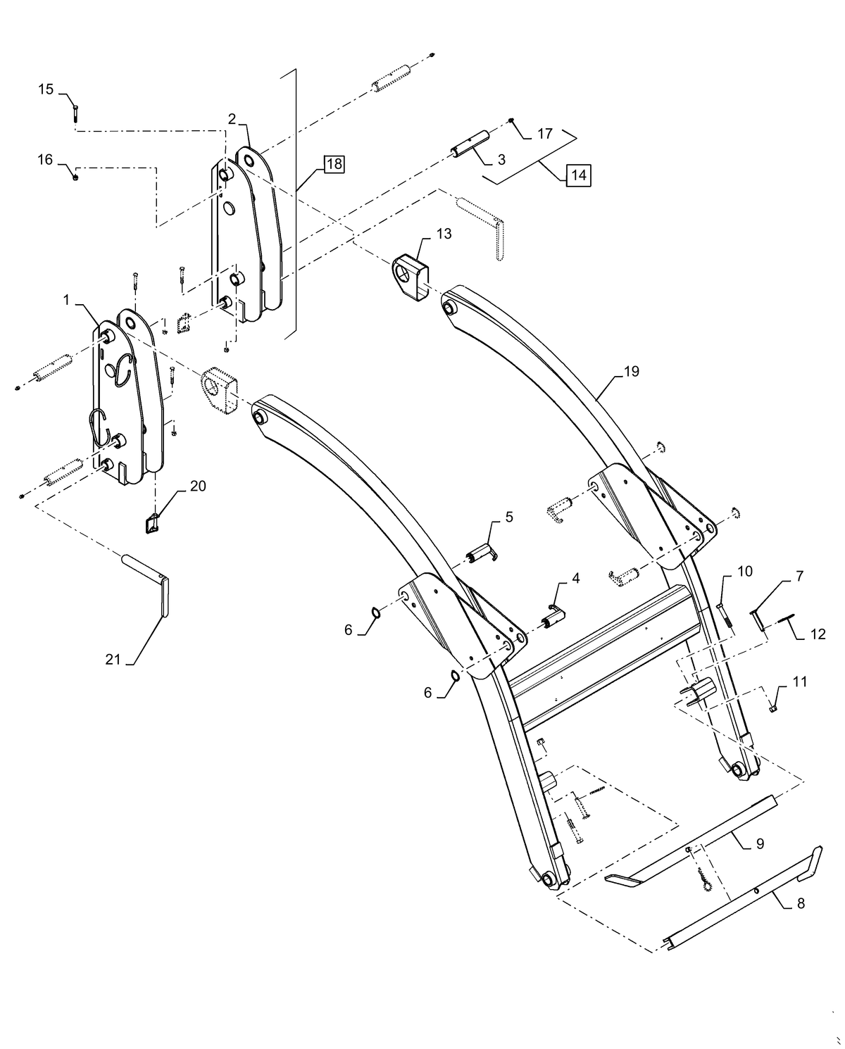 140TL TOWER | Part# '47629932 — BRIM:PARTS_NEW-HOLLAND_1