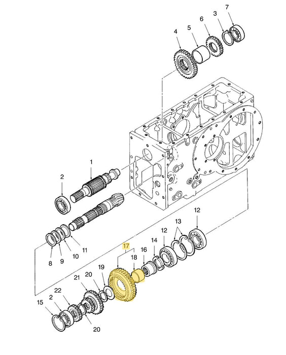 TC33DA GEAR SET