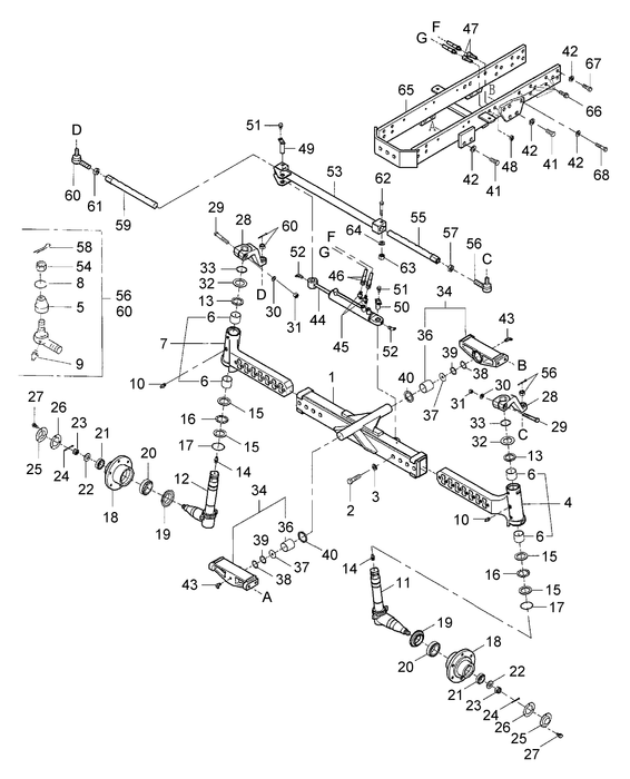 TC48DA BEARING ASSY