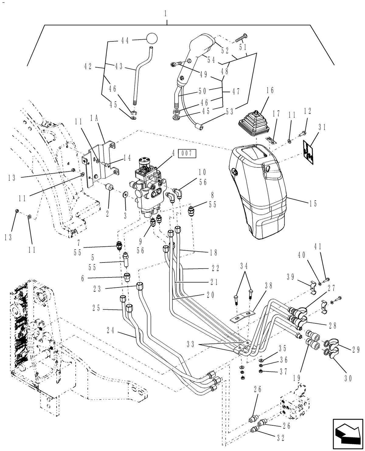 TC40A HYD CONNECTOR | Part# 86509028 — BRIM:PARTS NEW HOLLAND