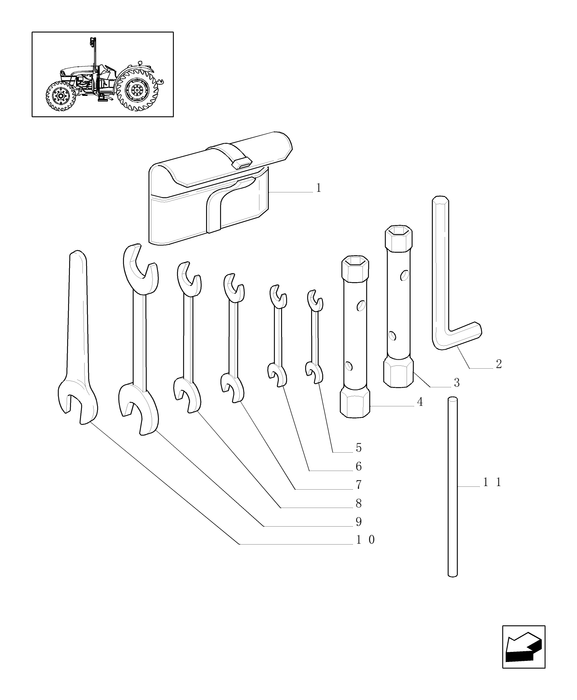 TN60A SOCKET WRENCH