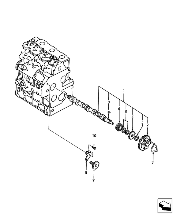 T1510 CAMSHAFT